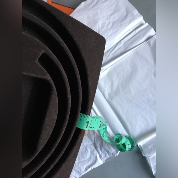 HERMES EMPTY BELT BOX SOME TISSUE NO LOGO
